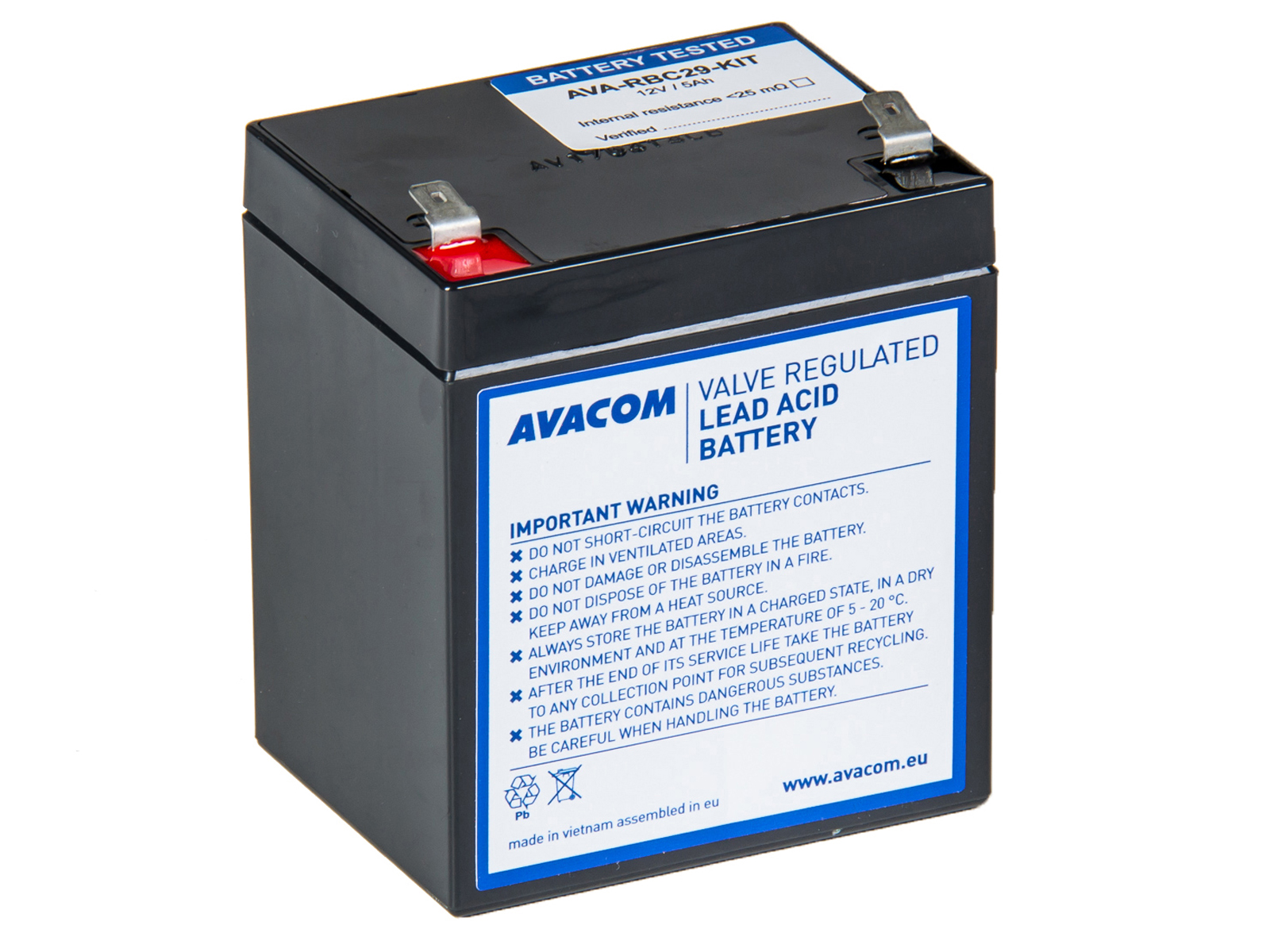 Avacom RBC29 bateriový kit pro renovaci (1ks baterií) - náhrada za APC