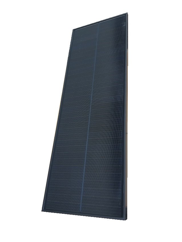 Fotovoltaický solární panel SOLARFAM 100W LONG mono, ČERNÝ rám, Shingle