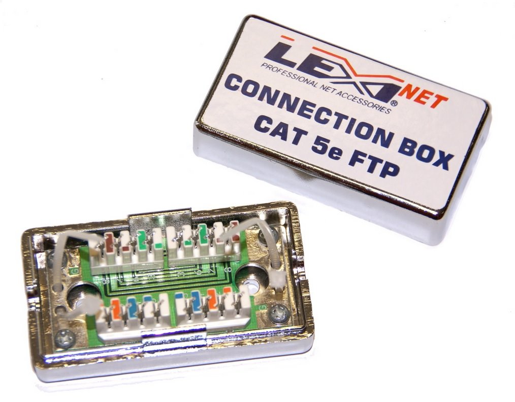 LEXI-Net Spojovací box zářezový FTP Cat5e