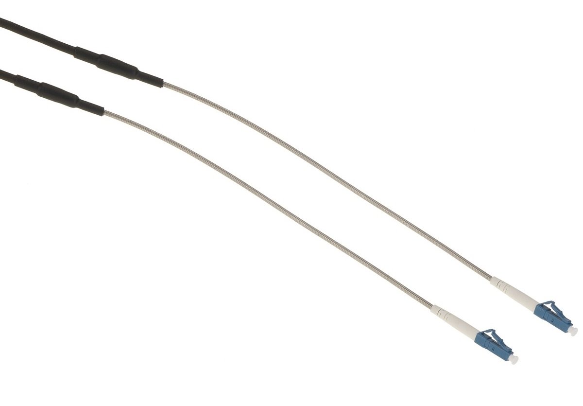 Masterlan AA optický venkovní patch cord 10m, LCupc/LCupc, Simplex, Singlemode 9/125
