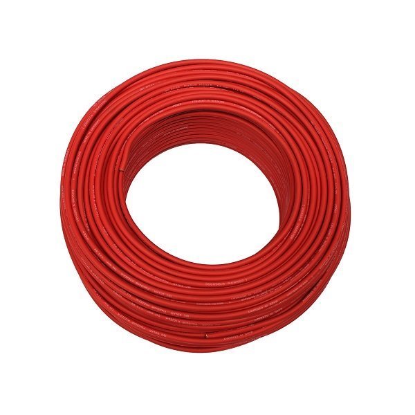 Solární kabel PV1-F 10mm2, 1kV - červený, 100m balení