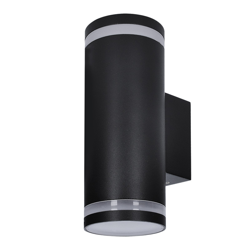Solight WO811 LED venkovní nástěnné osvětlení Potenza, 2x GU10, černá