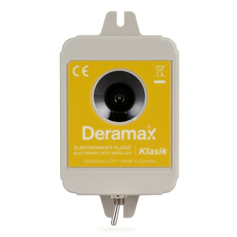 Ultrazvukový odpuzovač plašič kun a hlodavců, DERAMAX KLASIK