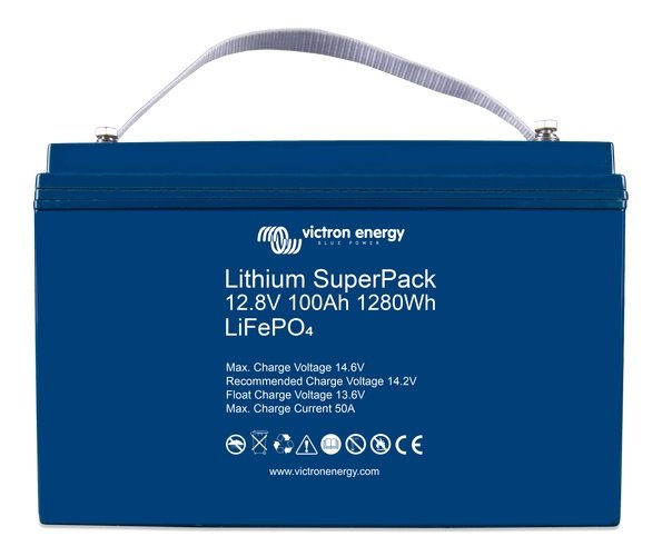 Victron Energy LiFePO4 baterie 12,8V/100Ah Lithium SuperPack High Current