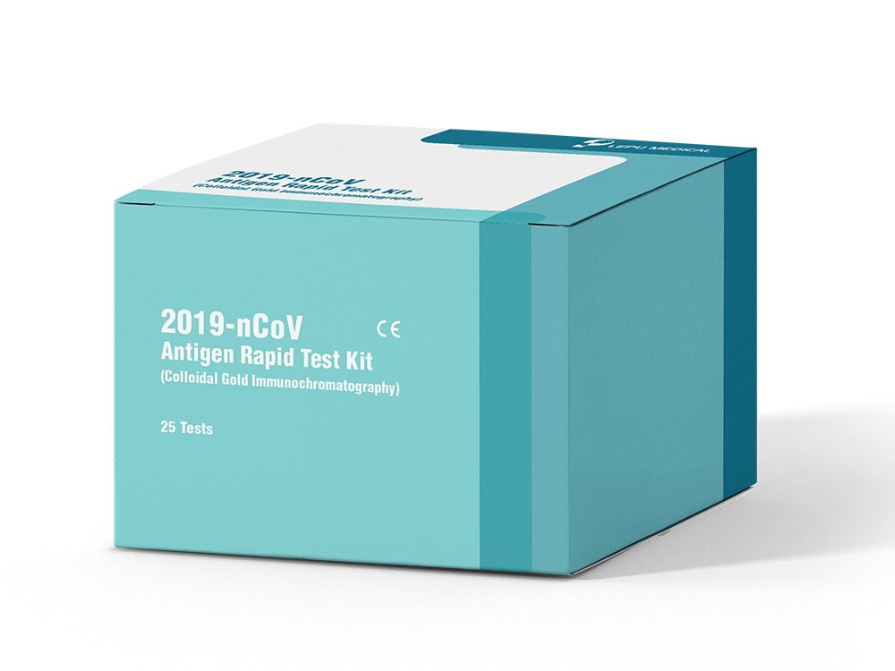 Antigenní výtěrový test, COVID19 (SARS CoV 2), Lepu Medical, Set 25ks