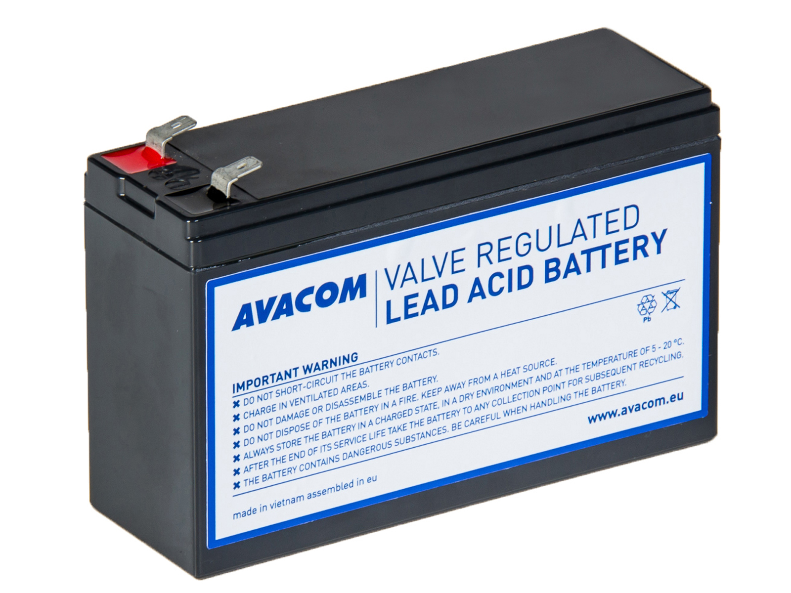 Avacom RBC114 - baterie pro UPS, náhrada za APC