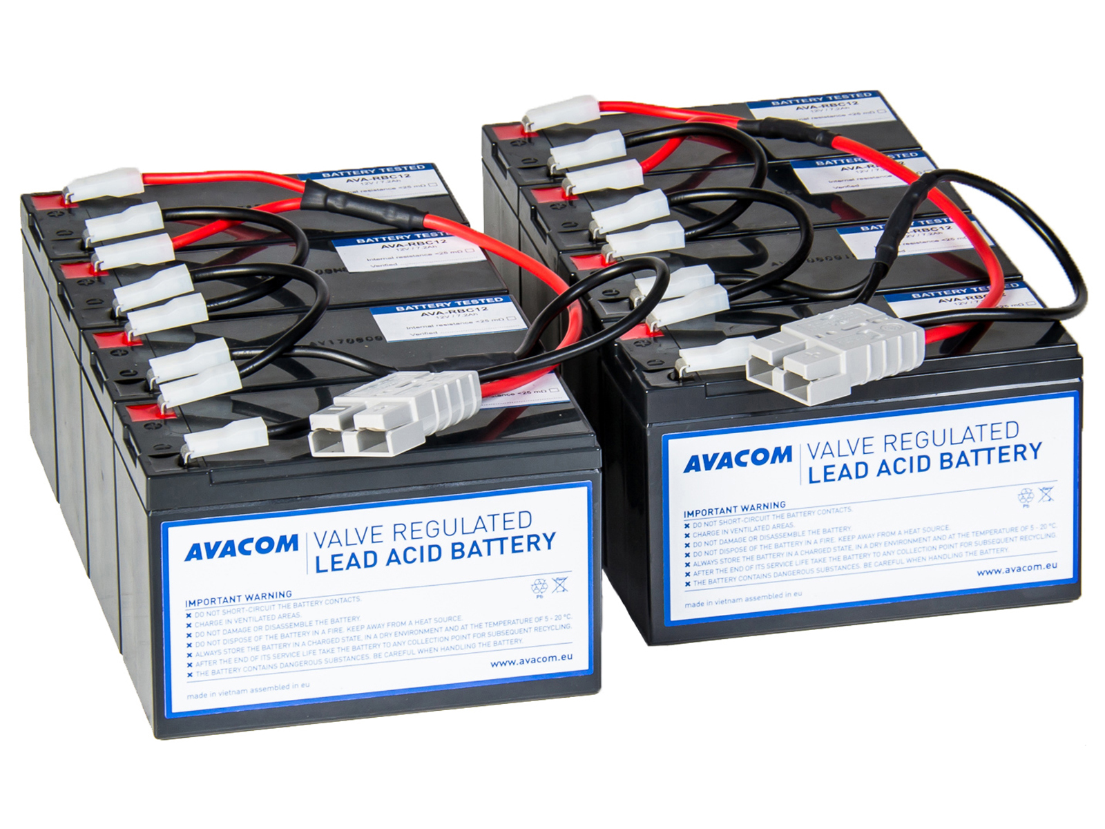 Avacom RBC12 - baterie pro UPS, náhrada za APC
