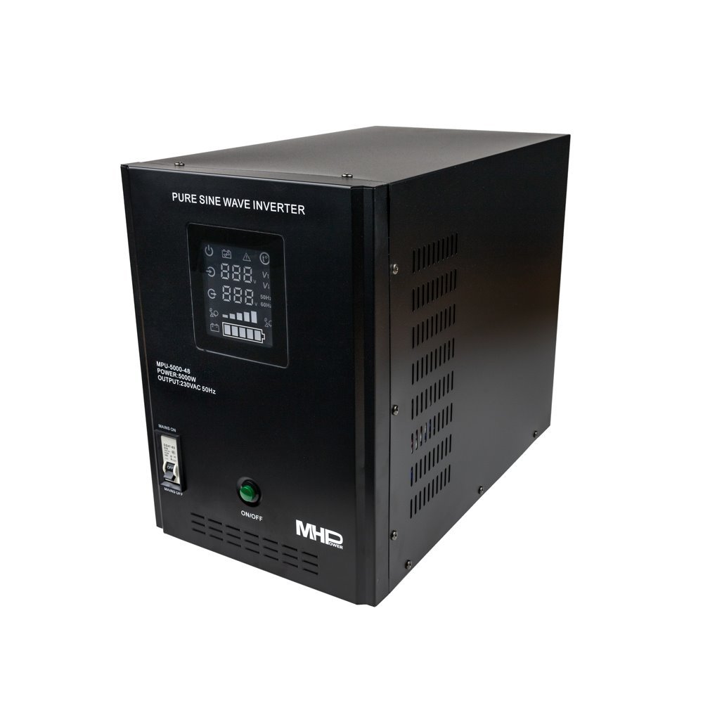 Backup power supply MHPower MPU-5000-48, UPS, 5000W, pure sine, 48V