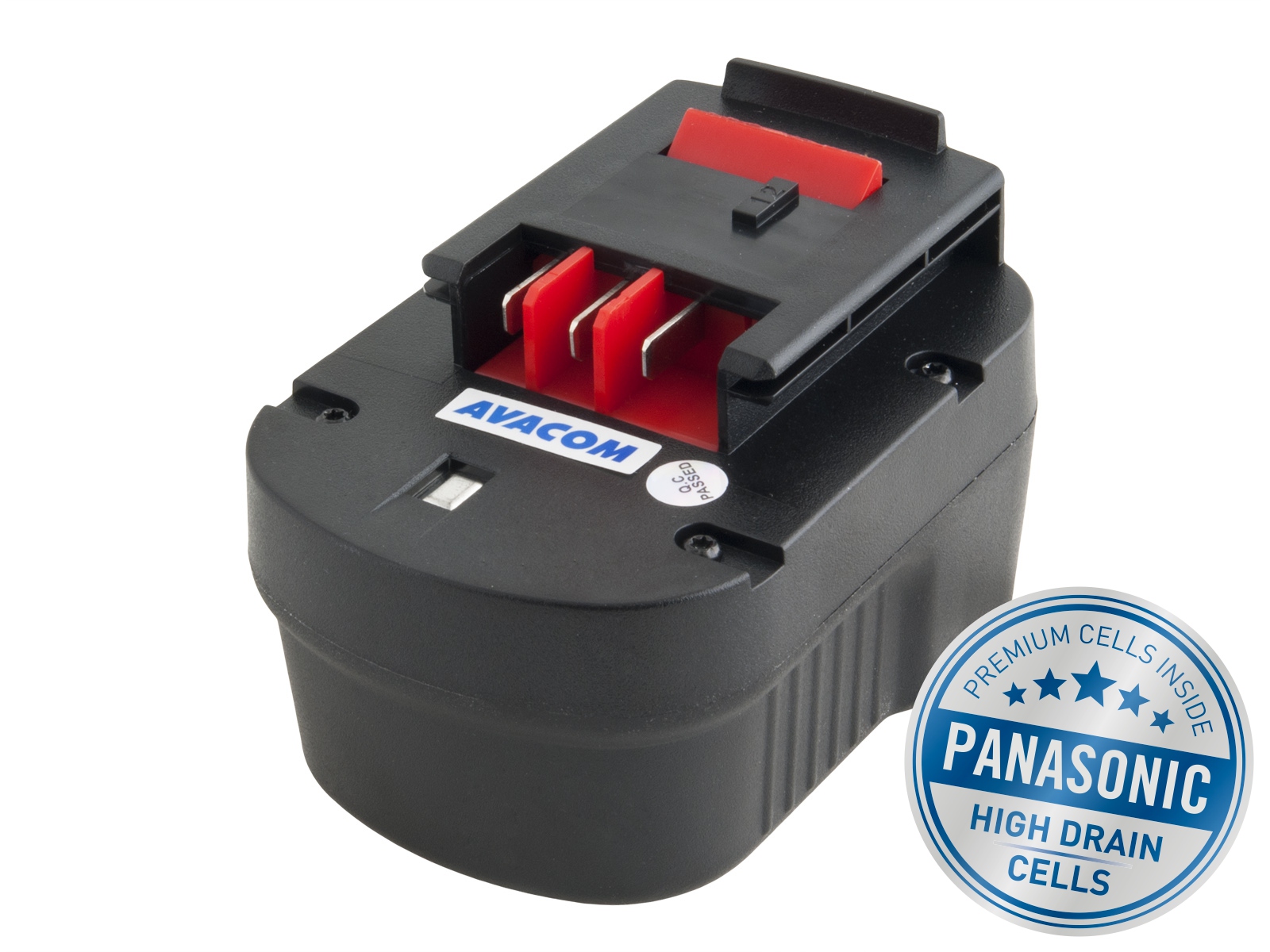 Baterie AVACOM za BLACK & DECKER A1712 Ni-Mh 12V 3000mAh, články PANASONIC