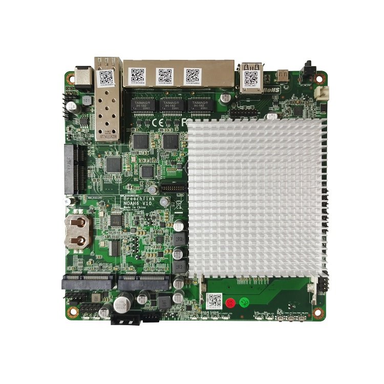 Broachlink Noah6 Firewall Router Motherboard Intel E3845, 4 cores 1.91 GHz