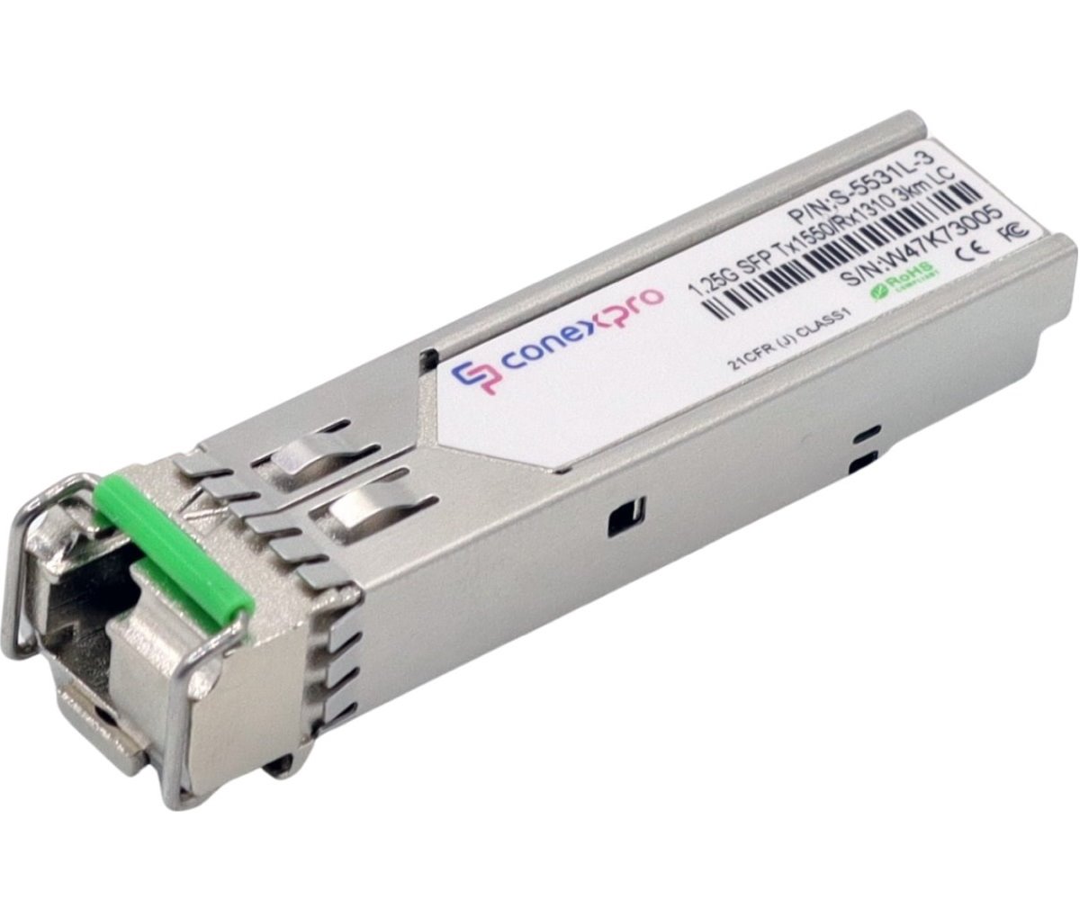 Conexpro 1.25G SFP optický modul, WDM/BiDi, SM, Tx1550/Rx1310nm, 3km, 1x LC, DDM