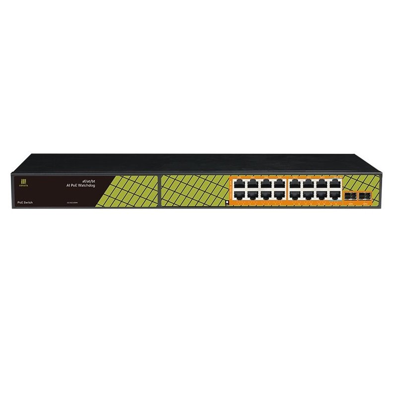Conexpro GNT-P1018G6, PoE switch, 16x LAN, 16x PoE, 2x SFP