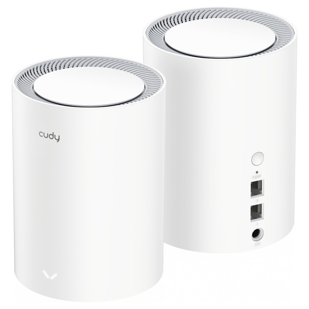 Cudy M3000 Wi-Fi 6 Mesh System, AX3000, 2 pack, bílý