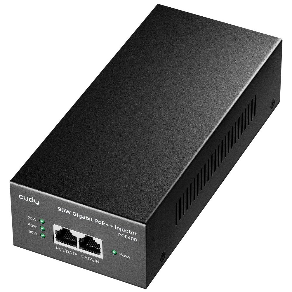 Cudy POE400 1G PoE injektor, 802.3af/at/bt, 90W