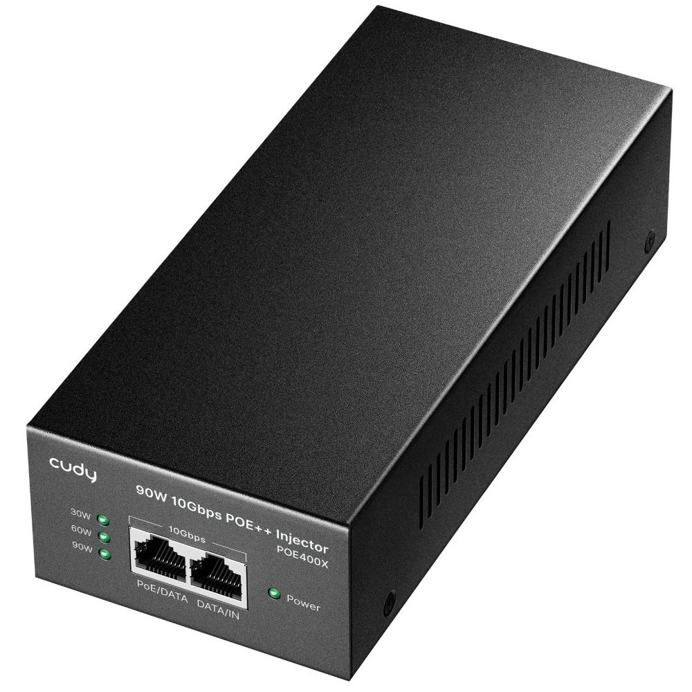 Cudy POE400X 10G PoE injektor, 802.3af/at/bt, 90W