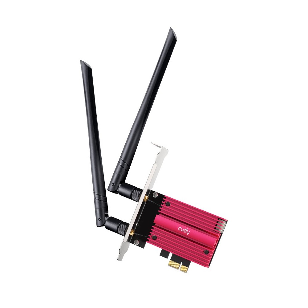 Cudy WE3000S Tri-Band Wi-Fi 6E a Bluetooth PCI express adaptér