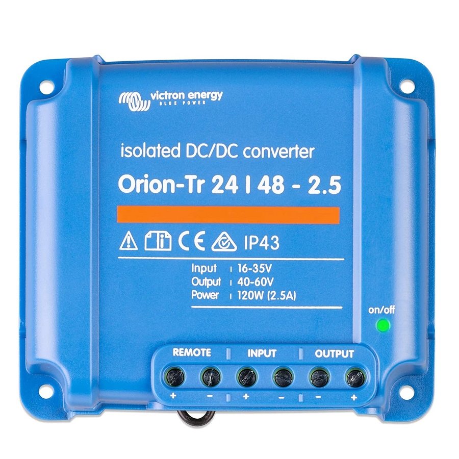 DC/DC konvertor z 24V na 48V Orion-Tr 24/48- 2,5A (120W)