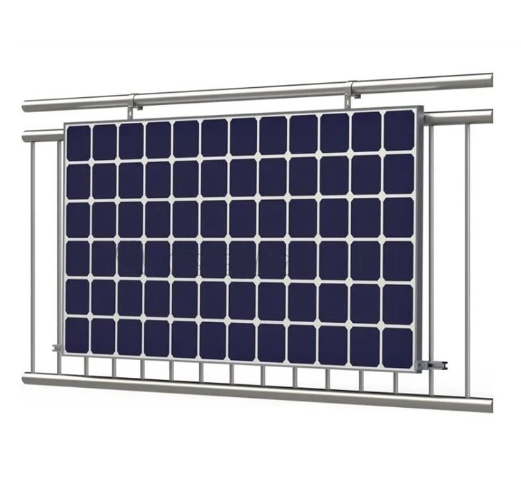Držák pro solární panely na balkón