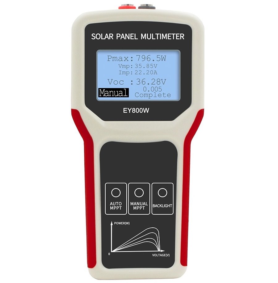 ELEJOY EY800W Tester solárních panelů, 800W, LCD displej