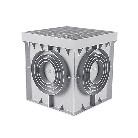 ElettroCanali Kabelový rozbočovací box na trubky do země 200 x 200 (ECPOZ.20)
