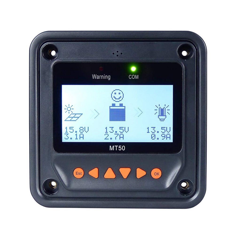 Epever MT50 externí displej pro solární regulátor Tracer a XTRA