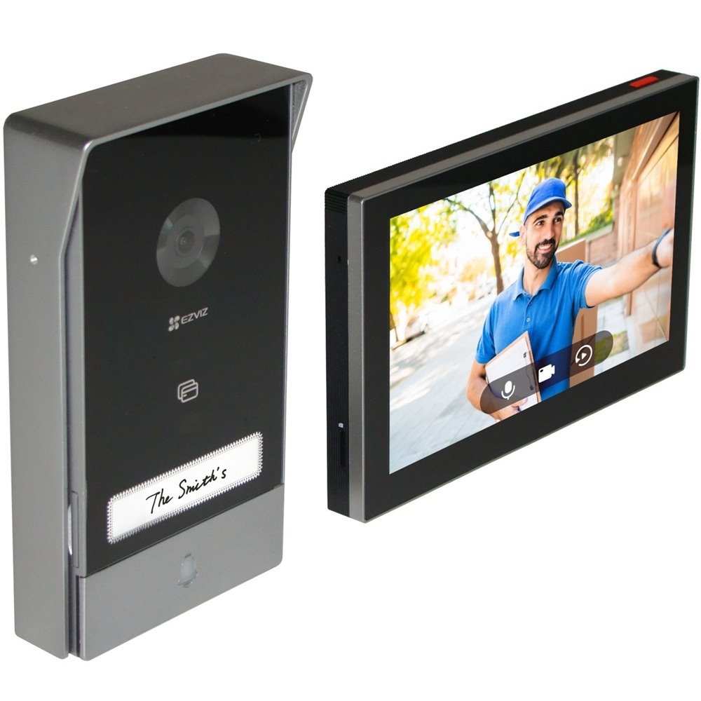 Ezviz HP7 2K - Venkovní dveřní videotelefon se zvonkem