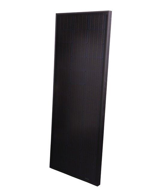 Fotovoltaický solární panel ESG-100M - ROZBALENÉ, 100W mono, ČERNÝ rám, Shingle