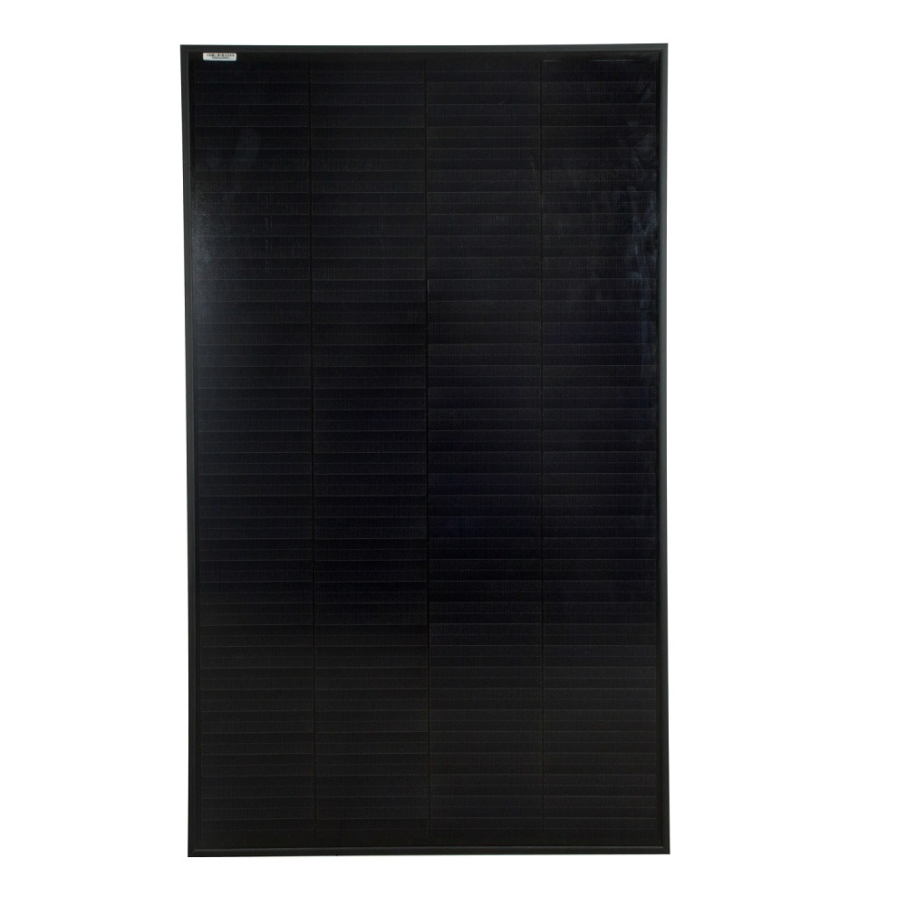 Fotovoltaický solární panel FLAGSUN 200W mono, ČERNÝ rám, Shingle