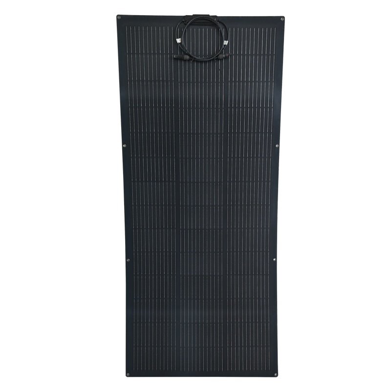 Fotovoltaický solární panel SOLARFAM 200W, 1570x690x2mm, montážní oka, CPC, flexibilní, Černý