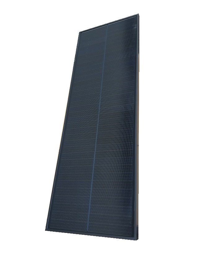 Fotovoltaický solární panel SOLARFAM 20W mono, ČERNÝ rám