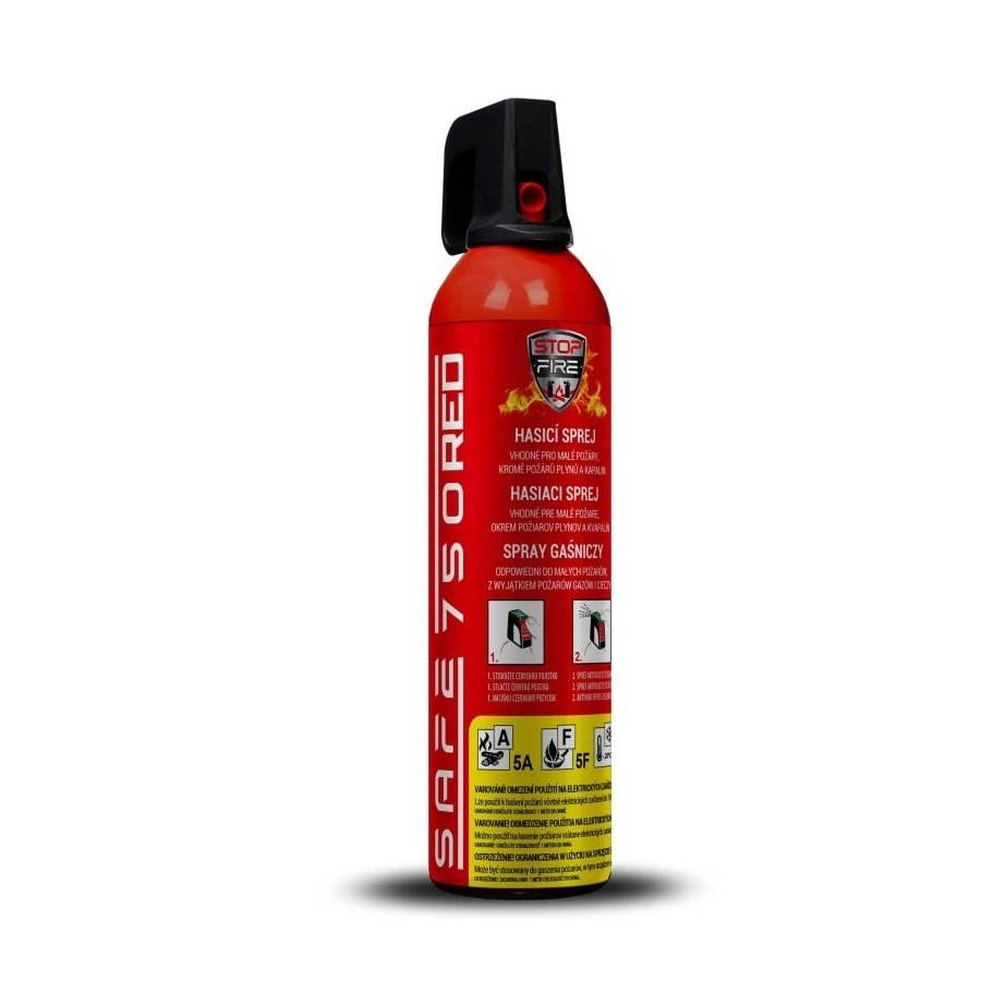 Hasicí sprej SAFE 750 RED 750ml pěnový