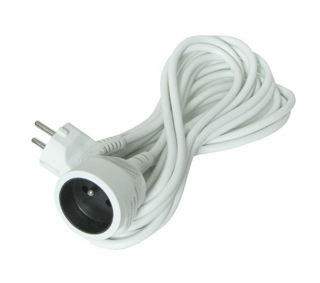 Kabel PremiumCord prodlužovací přívod 230V 1m 1 zásuvka