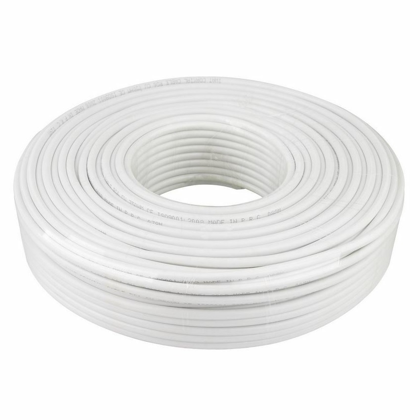 Koaxiální kabel RG6 (75 ohm) - 100 m bílý | ABCTECH - výpočetní