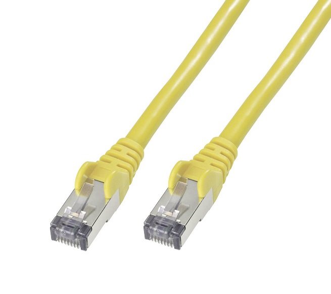Patch kabel SFTP CAT6A, 2m - žlutý