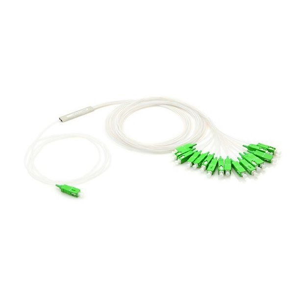 Masterlan PLC optický splitter - 1x16 1260-1650nm, SC/APC, 1,5m