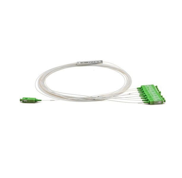 Masterlan PLC optický splitter - 1x8 1260-1650nm, SC/APC, 1,5m