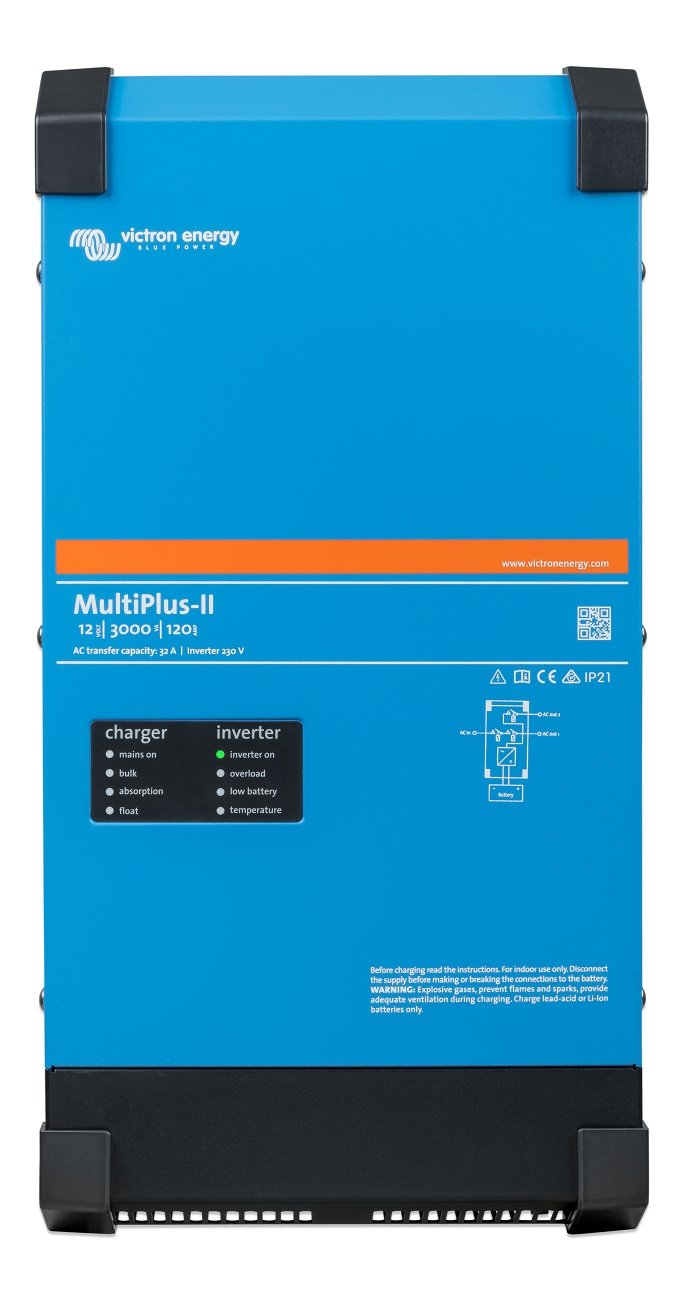 Měnič / nabíječka Victron Energy MultiPlus-II 12V/3000VA/120A-32A