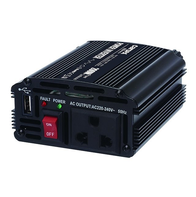 Měnič napětí Carspa CAR200U-24, 24V/230V+USB 200W modifikovaná sínus