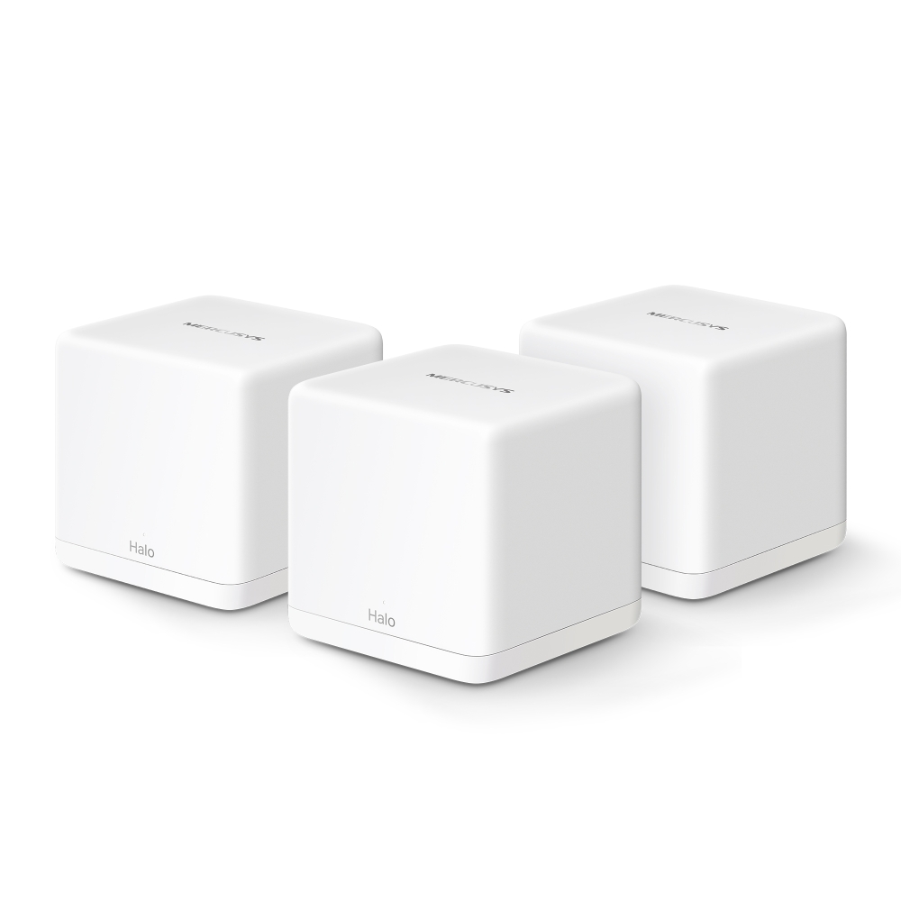 MERCUSYS Halo H60X(3-pack), Halo Mesh WiFi system