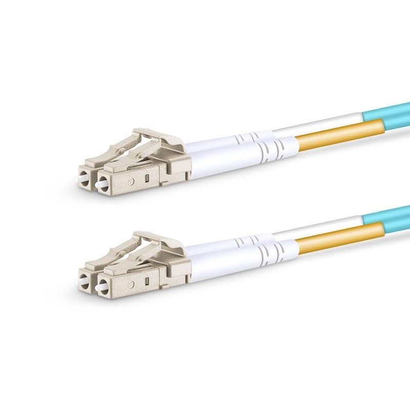 Patch kabel optický duplex LC-LC 50/125 1m OM3 MM