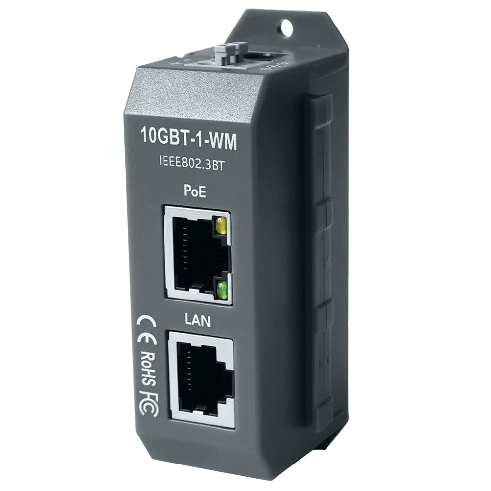 MHPower aktivní 10G PoE injektor s podporou 802.3af/at/bt