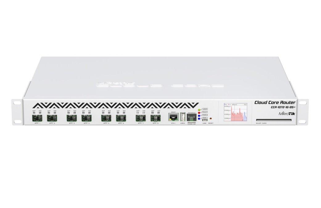 MikroTik Cloud Core Router, CCR1072-1G-8S+