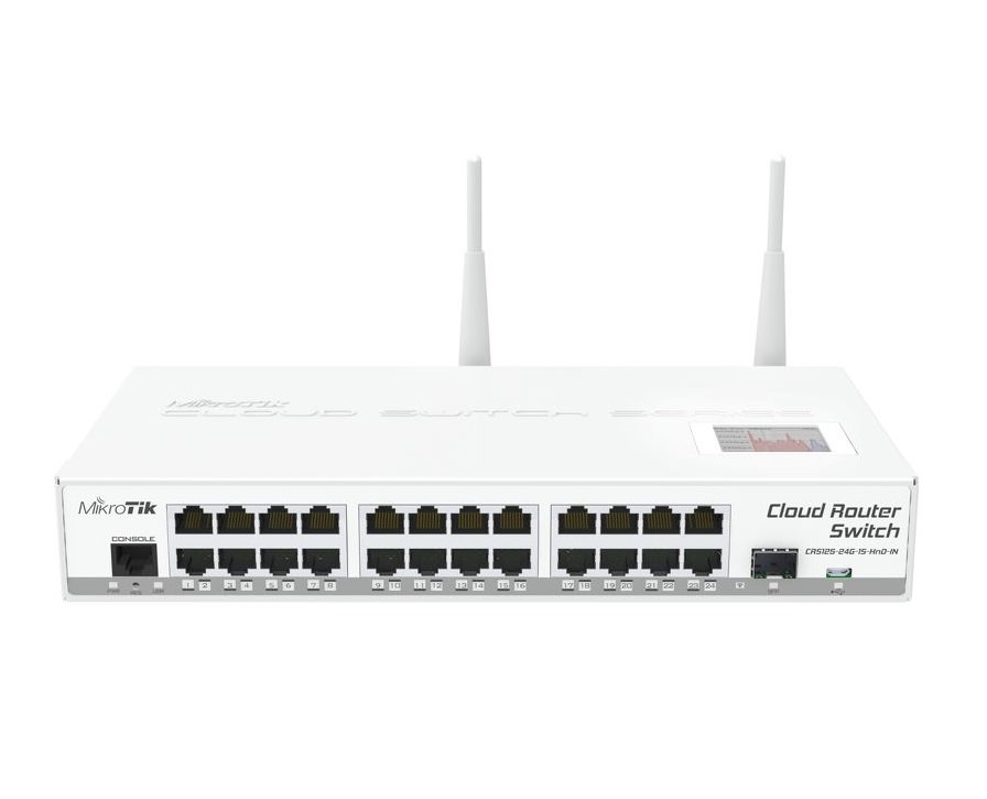 MikroTik Cloud Router Switch CRS125-24G-1S-2HnD-IN