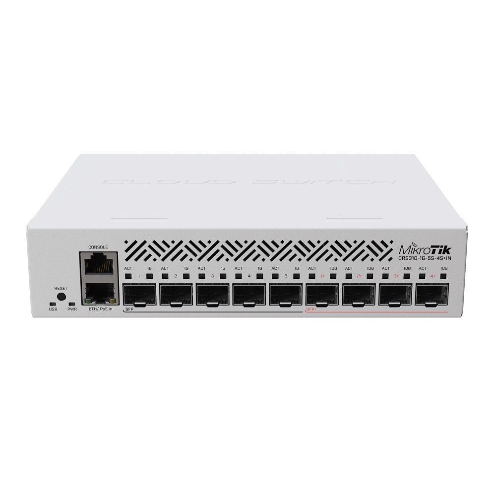 MikroTik Cloud Router Switch CRS310-1G-5S-4S+IN