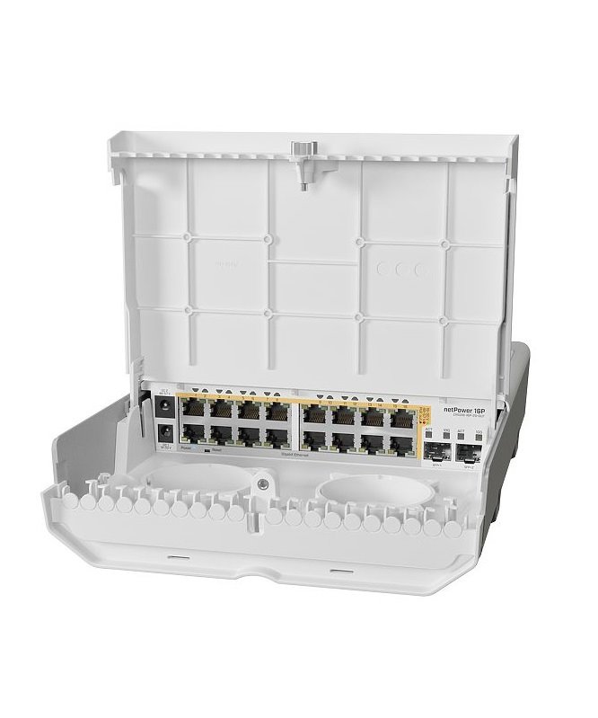 MikroTik Cloud Router Switch CRS318-16P-2S+OUT - netPower 16P