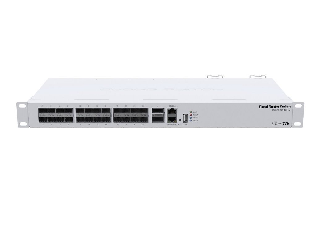 MikroTik Cloud Router Switch CRS326-24S+2Q+RM