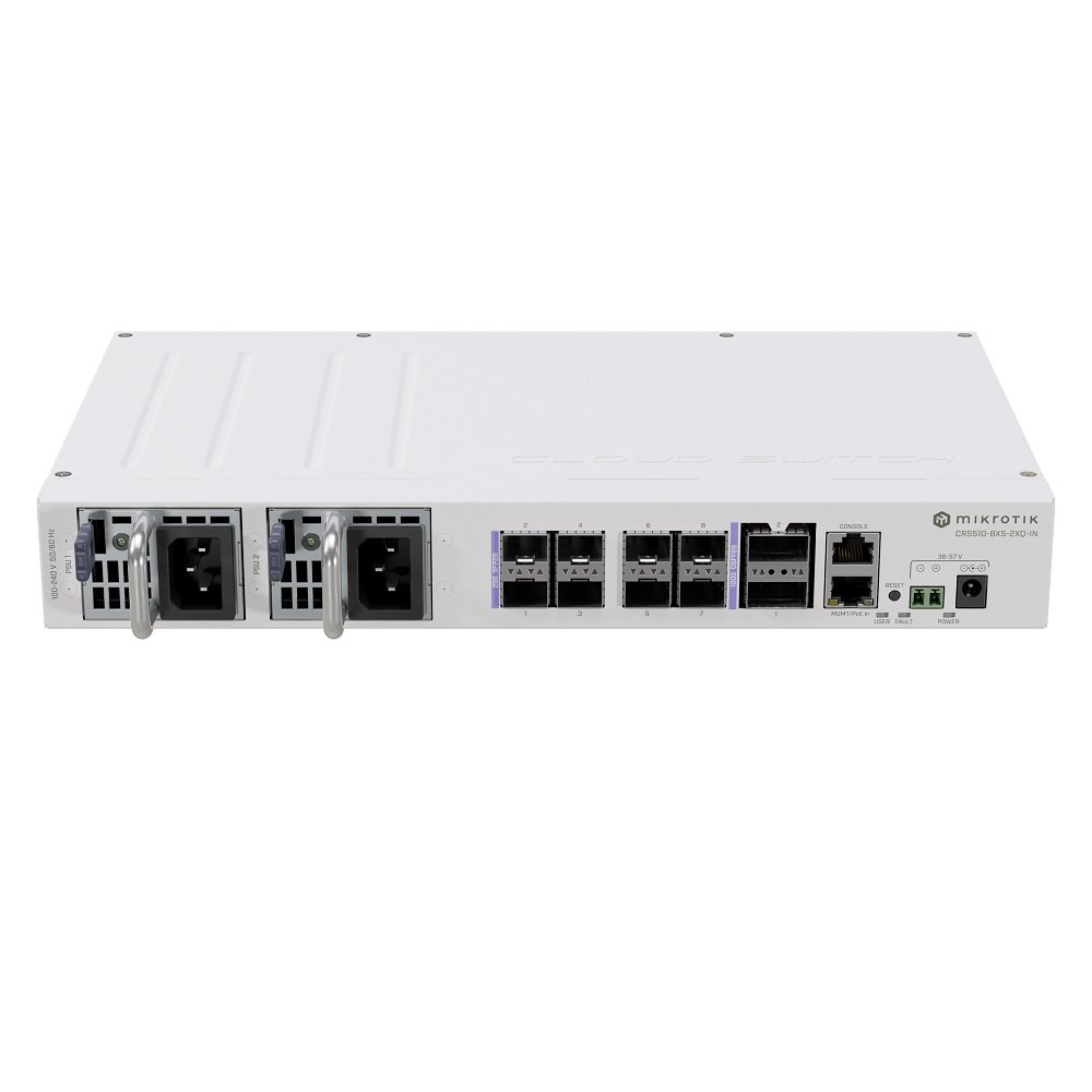 MikroTik Cloud Router Switch CRS510-8XS-2XQ-IN