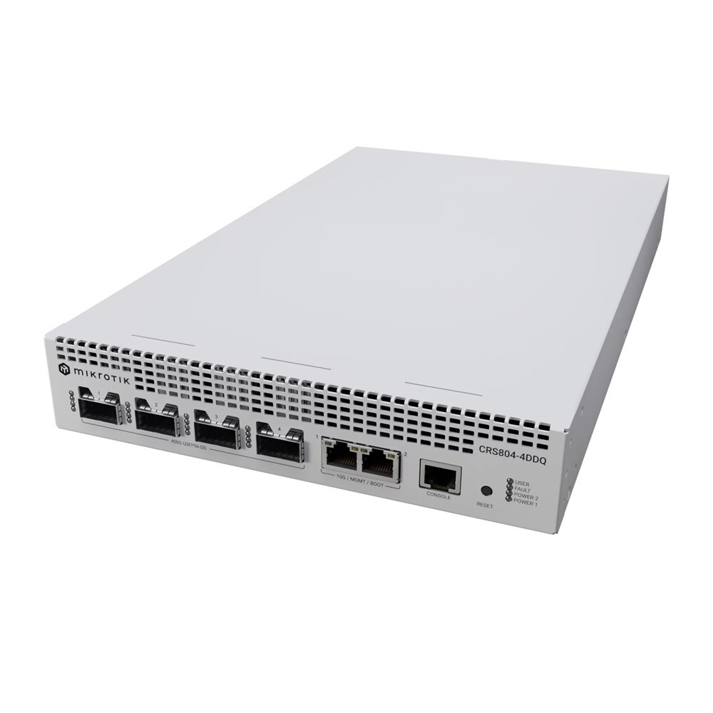MikroTik Cloud Router Switch CRS804-4DDQ-hRM