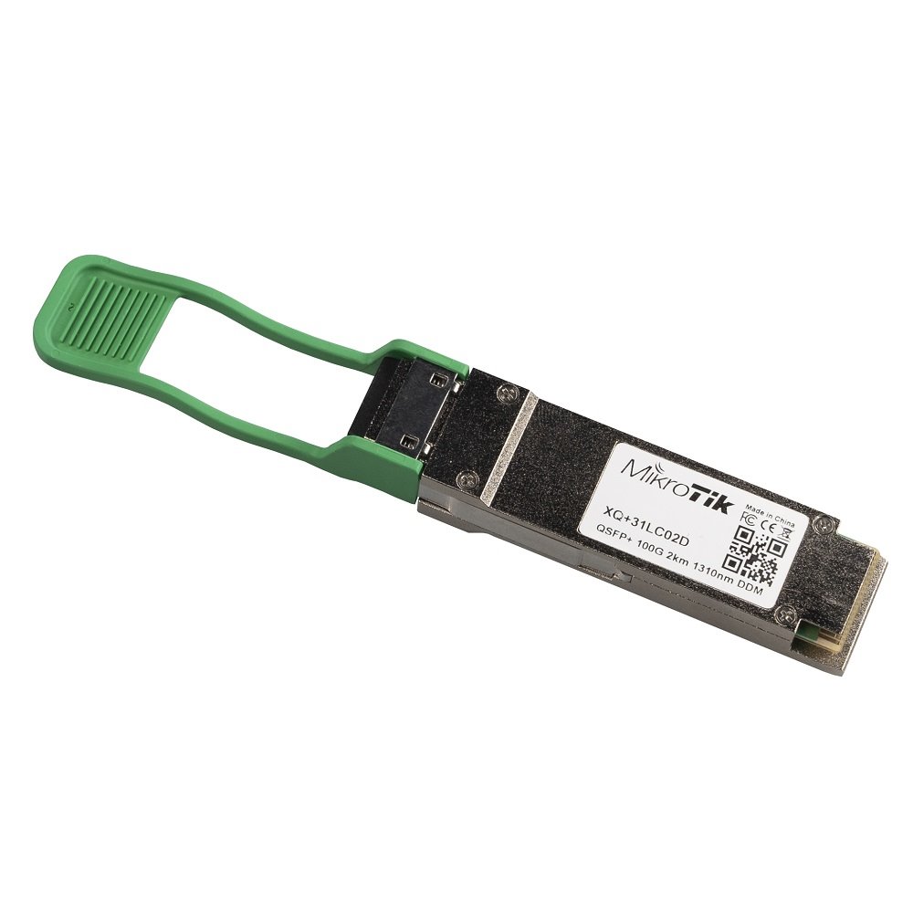 MikroTik QSFP28 optický modul XQ+31LC02D, SM, 2km, 100G