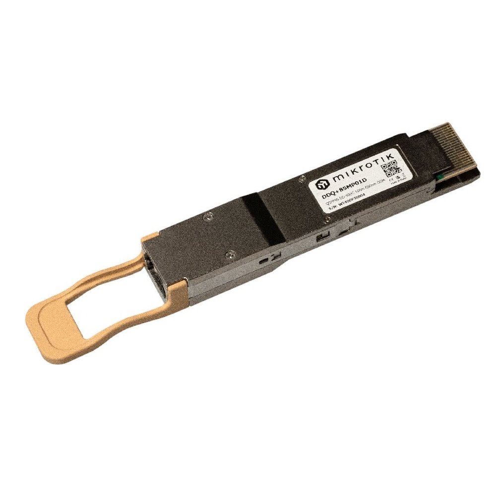 MikroTik QSFP56-DD Optický modul DDQ+85MP01D, MM, 100m, 400G